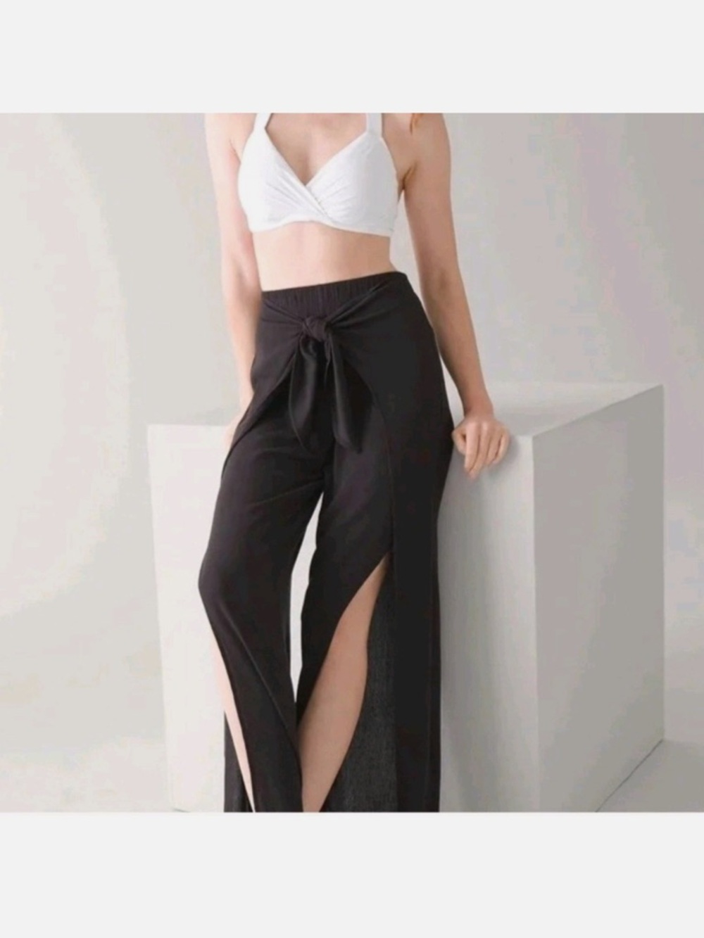 Serra Navy Blue Ladies Beach Pants
